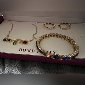 Bomb Party Glam Box ~The Carolina Set from the Bejeweled Collection.  NWT